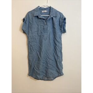 Vineyard Vines 6 Short Dress Lyocell Light Blue Summer Lightweight Classic Beach